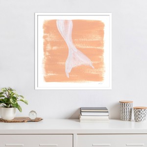 Amanti Art Soft Sea Mermaid Tail by Yvette St. Amant Framed Wall Art Print - 1 of 4
