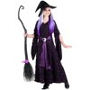 HalloweenCostumes.com Girls Purple Moon Witch Costume - image 2 of 2