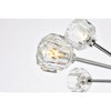 Elegant Lighting Graham 10 - Light Pendant in  Chrome - 3 of 4