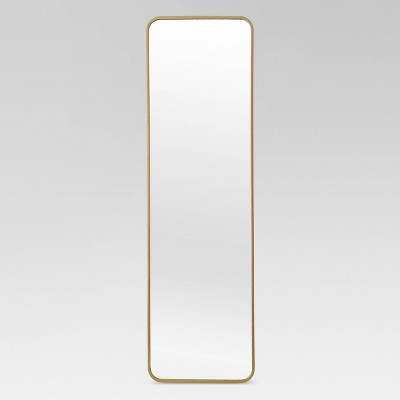 Over The Door Mirror Metal Brass, Floor Length Mirror Target