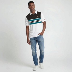 Captains Helm Golf JACQUARD LS POLO Lサイズ NFL Jacksonville Jaguars Men's Champion Fashion Polo - L : Target