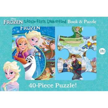 Disney Frozen: Little First Look and Find Book & Puzzle - by  Pi Kids (Mixed Media Product)