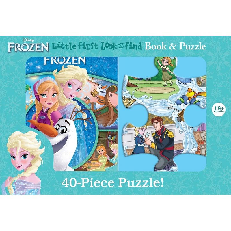 Disney Frozen: Little First Look and Find Book & Puzzle - by  Pi Kids (Mixed Media Product), 1 of 7