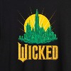 Women's - Wicked - Emerald City Oversized Graphic T-Shirt - 2 of 4