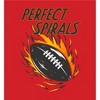 "Perfect Spirals" Flaming Football Youth Short Sleeve Tee - 2 of 2