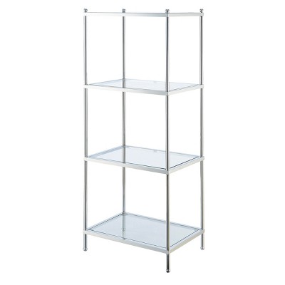 43" Royal Crest 4 Tier Tower Chrome  - Breighton Home