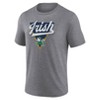 NCAA Notre Dame Fighting Irish Men's Gray Triblend T-Shirt - 2 of 3