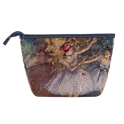 Signare USA Degas Two Dancers On A Stage Art Make Up Cosmetic Bag