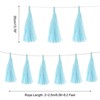 Unique Bargains Party Paper Tassel Garland Banner DIY Kits 25 Pcs - 2 of 4