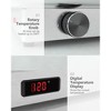 9QT Electric Chafing Dish Set for Buffet with Temperature Control, Roll Top Stainless Steel Buffet Food Warmers for Catering and Parties - 2 of 4