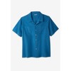 KingSize Men's Big & Tall Gauze Camp Shirt - 3 of 4