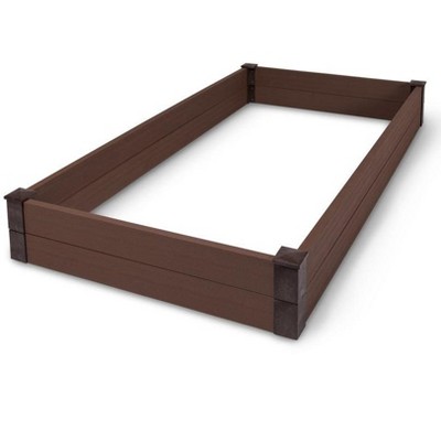 Recycled Composite Raised Bed, 2' x 4' - Gardener's Supply Company
