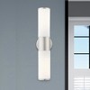 Livex Lighting Lindale 2 - Light Vanity in  Brushed Nickel - 3 of 4
