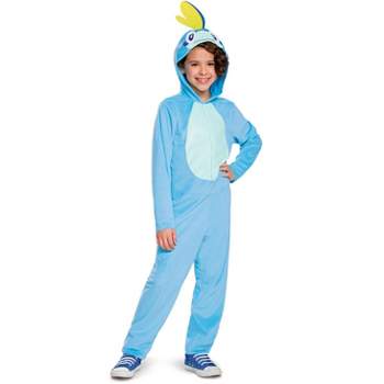 Disguise Grookey Costume Pokémon officiel à capuche avec oreilles pour  enfant, taille S (4-6), multicolore
