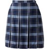 School Uniform Young Women's Plaid Box Pleat Skirt Top of the Knee - 2 of 2