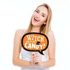 Big Dot of Happiness Funny Jack-O'-Lantern Halloween - Kids Halloween Party Photo Booth Props Kit - 10 Piece - 3 of 4