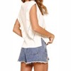 Women's Ashley Floral Embroidered Sweater Vest - Ces Femme - 2 of 4