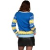 Tipsy Elves Women's Tinsel Hanukkah Sweater - Tinsel Star of David Chanukah Sweater Sweater - image 2 of 2