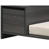 Gulches Dark Grey 47 Inch Contemporary Comfort Pet Bed for Medium Dogs, Equipped with Pad and Side Storage - 4 of 4