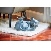 14" Sleeping Cat Statuary in Black Finish - Southern Patio - 3 of 4