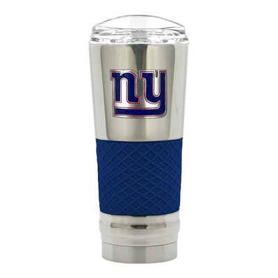 NFL New York Giants 24oz Draft Tumbler with Chrome Finish