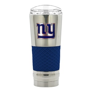 NFL New York Giants 24oz Draft Tumbler with Chrome Finish - 1 of 3