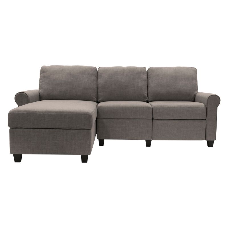 Copenhagen Reclining Sectional with Left Storage Chaise - Serta, 2 of 11