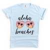 Simply Sage Market Aloha Beaches Sunglasses Garment Dyed Tee - 2 of 4