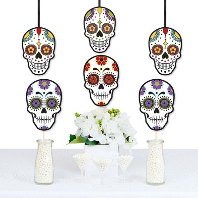 Big Dot of Happiness Day of the Dead - Sugar Skull Decorations DIY Party Essentials - Set of 20