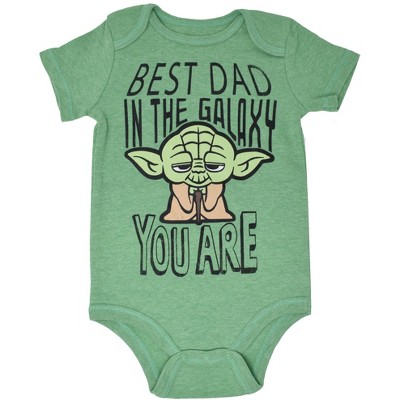 Star Wars Yoda Baby Bodysuit Newborn to Infant