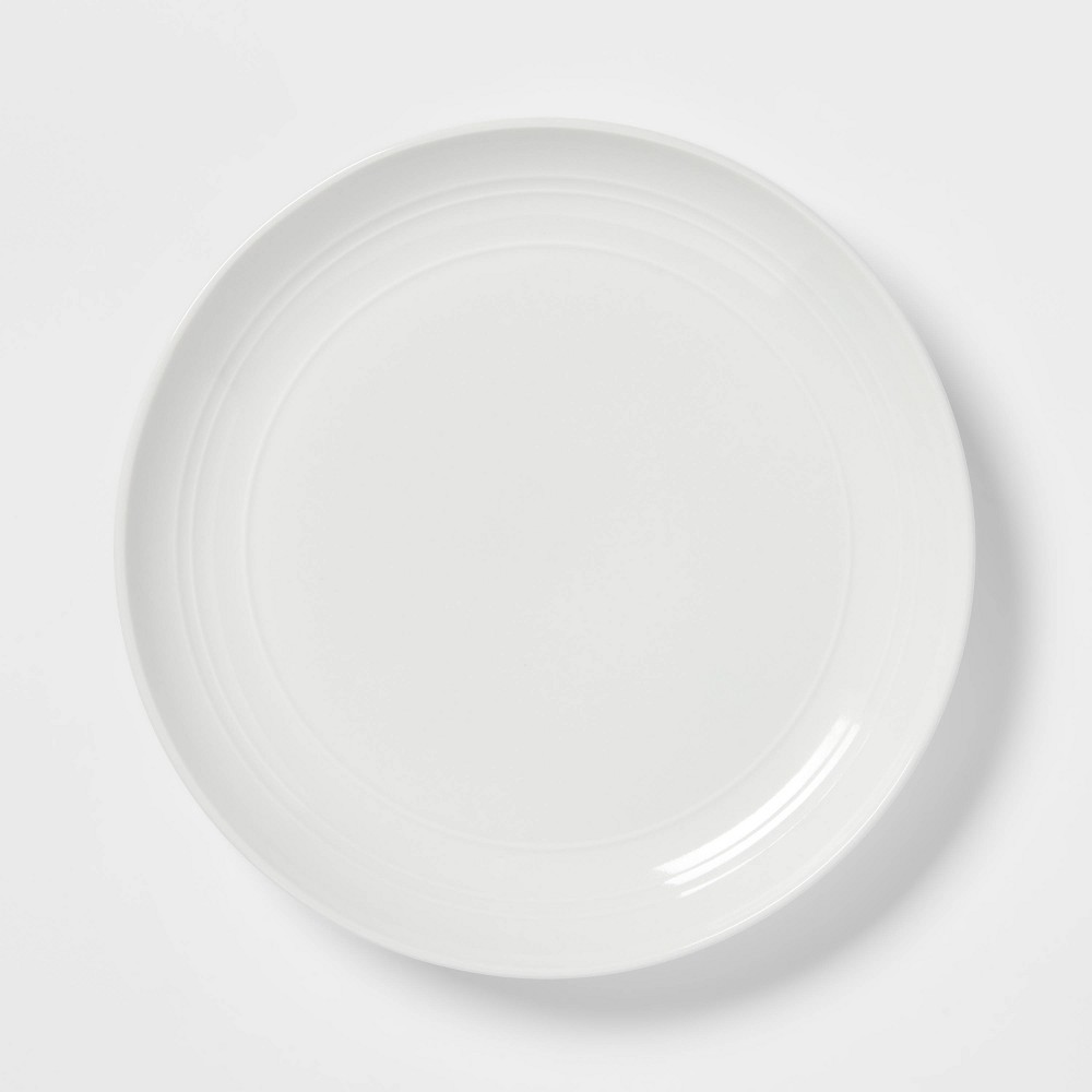 Photos - Plate 10" Stoneware Westfield Dinner  White - Threshold™