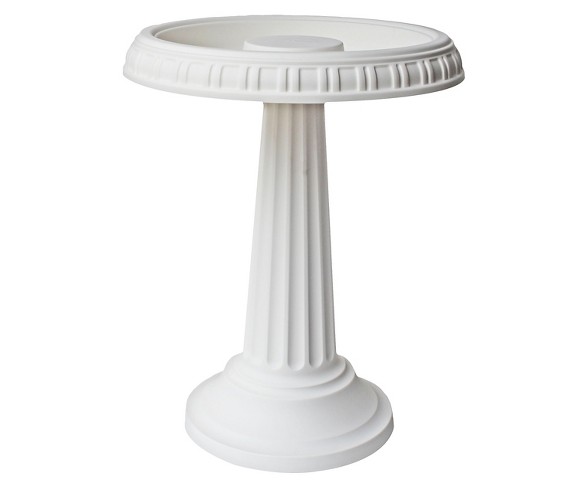 Bloem 19" Grecian Bird Bath White