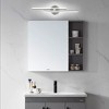 LLHZSY Minimalist Linear LED Vanity Light Dimmable Metal Wall Sconce - 23 1/2 inches - Nickel/6000K Cool White Light - 2 of 4