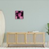 Stupell Industries Pink Tropical Sunset Palm Trees Black Framed Giclee Art - 2 of 4