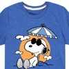 Boys' - Peanuts - Snoopy Beach Day Short Sleeve Graphic T-Shirt - 2 of 4