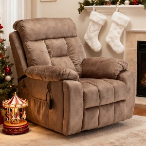 CLIHOME Recliners Lift Chair Relax Sofa Chair Living Room Power Electric Reclining for Elderly - 1 of 4