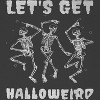 Social Collective Women Halloweird Short Sleeve Graphic Cotton Baby Tee - 2 of 4