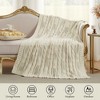 Amelie Home Cable Knitted Throw Blanket for Couch, Chenille Chunky Knit Throw Blanket 50*60 inches - 3 of 4