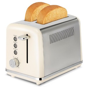 SUGIFT Modern 2 Slice Stainless Steel Toaster - 1 of 4