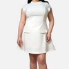 Rebdolls Women's Buttercup Short Sleeve Mini Skater Dress - 4 of 4