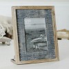 VIP Wood 11.25 in. Gray 5x7 Photo Frame with Stand - 2 of 4
