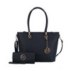 MKF Collection Vanessa Women's Fashion Tote & Wallet Set Handbag by Mia K - 2 of 4