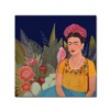 Trademark Fine Art -Sylvie Demers 'Frida A Casa Azul Revisitated' Canvas Art - 2 of 3