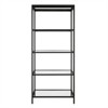 30" Wide Black Bronze Bookcase - Henn&Hart - 2 of 4