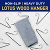 Lifemaster Prestige Steel Metal Non-Slip Pants Hangers with Rubber Coating - 2 of 4