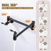 WOWOW Wall Mounted Pot Filler Faucet with Double Joint Swing Arms in Brushed Nickel - 4 of 4
