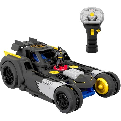 Fisher-price Imaginext Dc Super Friends Batman And Transforming Batmobile  Rc Vehicle : Target