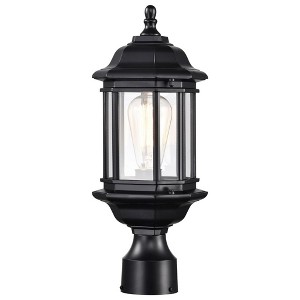 Nuvo Lighting Hopkins 1 - Light Lantern in  Matte Black - 1 of 4