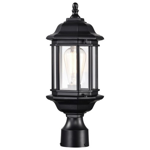 Nuvo Lighting Hopkins 1 - Light Lantern in  Matte Black - image 1 of 4