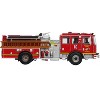 KME Predator Fire Engine #16 "Los Angeles County Fire Dept" Red "5 Alarm" Series Ltd Ed 1/64 Diecast Model by Iconic Replicas - 2 of 4
